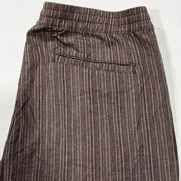 NWT Abercrombie & Fitch Men Multicolored Textured Pull On Shorts Striped Size XL - Picture 1 of 11